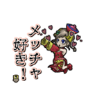 アンデッド動く⚰️キョンシー女子（個別スタンプ：20）