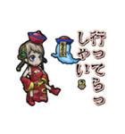 アンデッド動く⚰️キョンシー女子（個別スタンプ：21）