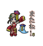アンデッド動く⚰️キョンシー女子（個別スタンプ：24）