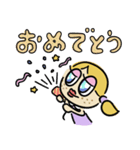 かわいい女の子のイナコちゃん（個別スタンプ：10）