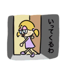 かわいい女の子のイナコちゃん（個別スタンプ：35）