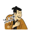 江戸兵衛くん 浮世絵 喜多川歌麿 粋 (小)（個別スタンプ：12）