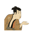 江戸兵衛くん 浮世絵 喜多川歌麿（個別スタンプ：1）