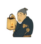 江戸兵衛くん 浮世絵 喜多川歌麿（個別スタンプ：5）