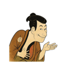 江戸兵衛くん 浮世絵 喜多川歌麿（個別スタンプ：7）