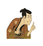 江戸兵衛くん 浮世絵 喜多川歌麿（個別スタンプ：13）