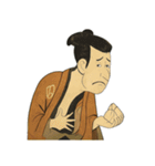 江戸兵衛くん 浮世絵 喜多川歌麿（個別スタンプ：17）