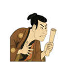江戸兵衛くん 浮世絵 喜多川歌麿（個別スタンプ：19）