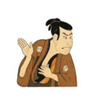江戸兵衛くん 浮世絵 喜多川歌麿（個別スタンプ：21）