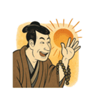 江戸兵衛くん 浮世絵 喜多川歌麿（個別スタンプ：24）