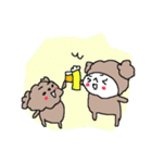 着ぐるみトイプードル！！（個別スタンプ：37）
