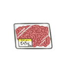 ひきにく料理たち（個別スタンプ：40）