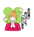 お団子ちゃんの長文入り楽々返信スタンプ（個別スタンプ：14）