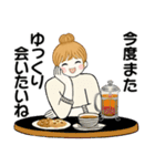お団子ちゃんの長文入り楽々返信スタンプ（個別スタンプ：34）