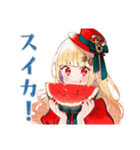 夏のスチパンお嬢様★挨拶（個別スタンプ：9）