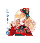 夏のスチパンお嬢様★挨拶（個別スタンプ：21）