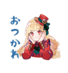 夏のスチパンお嬢様★挨拶（個別スタンプ：30）