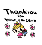 (nenerin日常会話スタンプ366英語気遣い)（個別スタンプ：2）