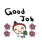 (nenerin日常会話スタンプ366英語気遣い)（個別スタンプ：15）