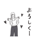 ◉大人気オシャレかっこよ女の子◉デニム（個別スタンプ：7）