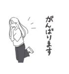 ◉大人気オシャレかっこよ女の子◉デニム（個別スタンプ：38）