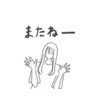 ◉大人気オシャレかっこよ女の子◉デニム（個別スタンプ：40）