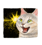 うちの子パステル麦わら猫！(にほんねこ)（個別スタンプ：30）
