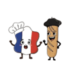 フランス料理の物語（個別スタンプ：1）