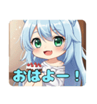 精霊みなみちゃんとケーキ（個別スタンプ：5）