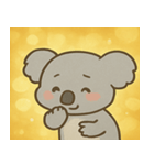 キラキラうとうとコアラ@SFW（個別スタンプ：4）
