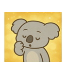 キラキラうとうとコアラ@SFW（個別スタンプ：5）