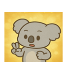 キラキラうとうとコアラ@SFW（個別スタンプ：6）