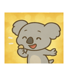 キラキラうとうとコアラ@SFW（個別スタンプ：7）