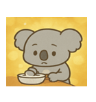 キラキラうとうとコアラ@SFW（個別スタンプ：10）