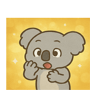 キラキラうとうとコアラ@SFW（個別スタンプ：14）