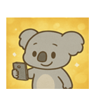 キラキラうとうとコアラ@SFW（個別スタンプ：16）