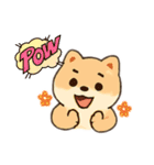 Mochi Dog: Soft but Sassy /もちもち犬（個別スタンプ：3）