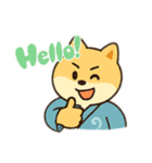 Mochi Dog: Soft but Sassy /もちもち犬（個別スタンプ：5）