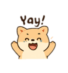 Mochi Dog: Soft but Sassy /もちもち犬（個別スタンプ：10）