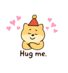 Mochi Dog: Soft but Sassy /もちもち犬（個別スタンプ：11）
