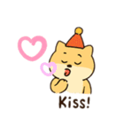 Mochi Dog: Soft but Sassy /もちもち犬（個別スタンプ：13）