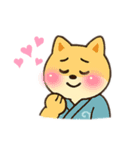 Mochi Dog: Soft but Sassy /もちもち犬（個別スタンプ：14）