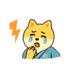 Mochi Dog: Soft but Sassy /もちもち犬（個別スタンプ：16）