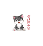 元気に動く子ねこたち（個別スタンプ：1）