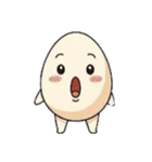 卵とホットドッグの物語（個別スタンプ：5）