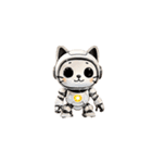 カワボガ かわいいロボット猫（個別スタンプ：13）