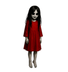 赤い服の女鬼1（個別スタンプ：10）