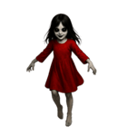 赤い服の女鬼1（個別スタンプ：14）