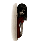 赤い服の女鬼1（個別スタンプ：16）