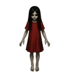 赤い服の女鬼1（個別スタンプ：22）